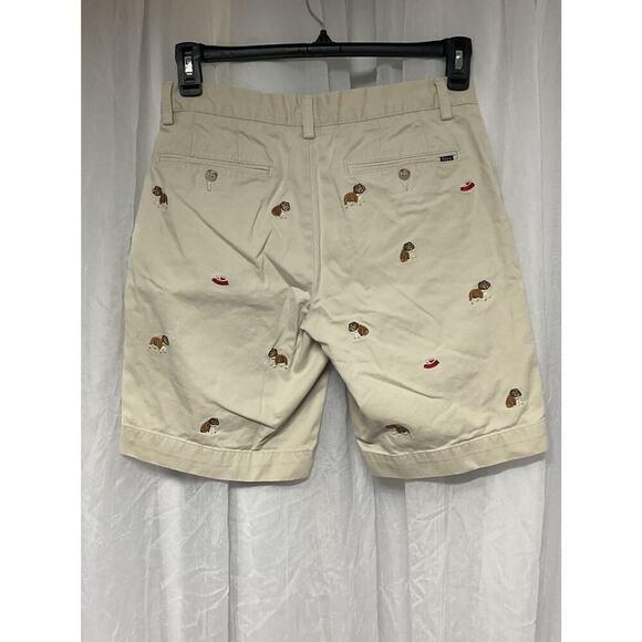 Polo Ralph Lauren Bulldog Embroidered Classic Fit Chino Short Mens Size 30 - Picture 6 of 11